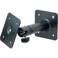 K&M Speaker Wall Swivel Mount - Black (single)