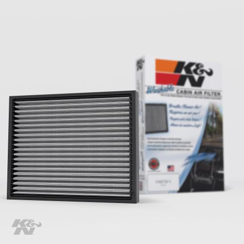  K&N VF2005 Washable & Reusable Cabin Air Filter Cleans and Freshens Incoming Air for your Toyota, Pontiac, Subaru