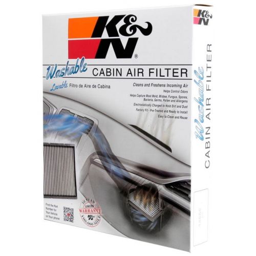  K&N VF3005 Washable & Reusable Cabin Air Filter Cleans and Freshens Incoming Air for your Chrysler, Dodge