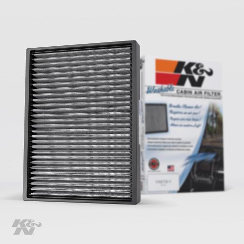  K&N VF2012 Washable & Reusable Cabin Air Filter Cleans and Freshens Incoming Air for your VW, Audi