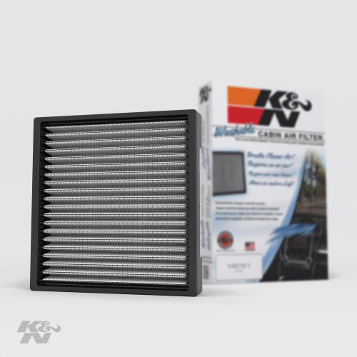  K&N VF2033 Washable & Reusable Cabin Air Filter Cleans and Freshens Incoming Air for your Honda