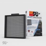 K&N VF2038 Washable & Reusable Cabin Air Filter Cleans and Freshens Incoming Air for your Dodge, Ram, Chrysler