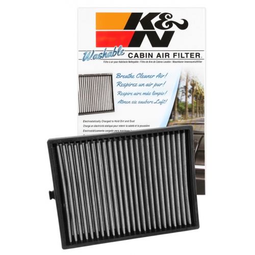  K&N VF1003 Washable & Reusable Cabin Air Filter Cleans and Freshens Incoming Air for your Hyundai Sonata, Sante Fe Kia Optima