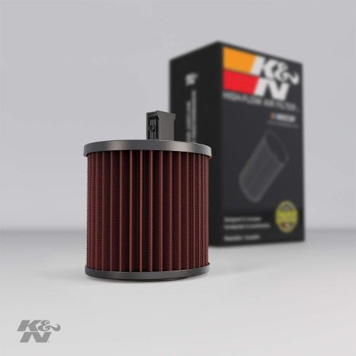  K&N Universal Clamp-On Engine Air Filter: Washable: Round Tapered; 3 in/3.5 in/4 in (102 mm/89 mm/76 mm) Flange ID; 5.5 in (140 mm) Height; 6 in (152 mm) Base; 4.75 in (121 mm) Top