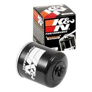 K&N Motorcycle Oil Filter: High Performance Black Oil Filter with 17mm nut designed to be used with synthetic or conventional oils fits Honda, Kawasaki, Triumph, Yamaha Motorcycles