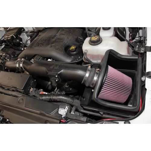  K&N Cold Air Intake Kit: High Performance, Guaranteed to Increase Horsepower: 50-State Legal: 2011-2014 Ford F150, 3.5L V6,57-2583