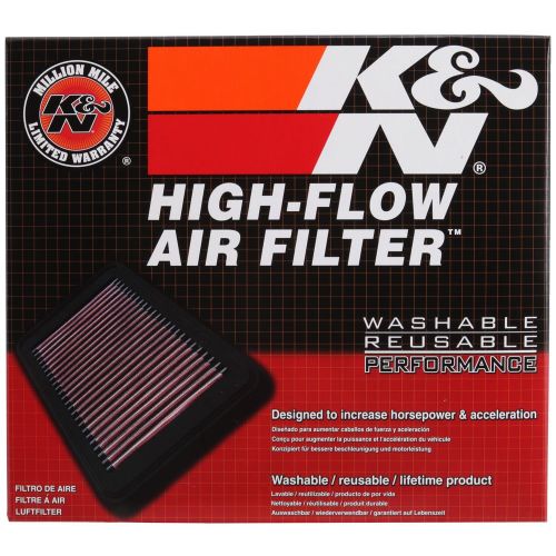  K&N 33-2448 Replacement Air Filter for 2010 Kia Sorento 2.4L L4 and 3.5L V6