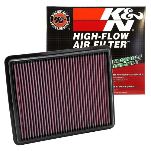  K&N 33-2448 Replacement Air Filter for 2010 Kia Sorento 2.4L L4 and 3.5L V6