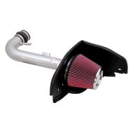 K&N Performance Air Intake Kit 69-3526TP with Metal Tube and Lifetime Red Oiled Filter for 2010 Ford Mustang GT 4.6L V8