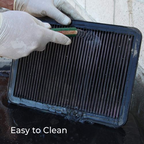 K&N engine air filter, washable and reusable: 2011-2016 Chevy/GMC Heavy Duty Diesel Truck (Silverado 2500HD, Silverado 3500HD, Sierra 2500HD, Sierra 3500HD) 33-2466