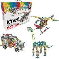 K’NEX Imagine: 100 Model Building Set - 863 Pieces, STEM Learning Creative Construction Model for Ages 7-10, Interlocking Engineering Toy for Boys & Girls, Adults - Amazon Exclusive