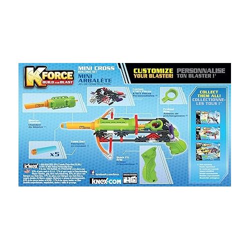  K'NEX K-FORCE ? Mini Cross Building Set ? 82 Pieces ? Ages 8+ Engineering Educational Toy