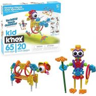 K'NEX Kid Farmin' Friends Building Set, 65 Pieces, Great Christmas, Holiday and Birthday Gift for Preschooler, Girl, Boy and Toddler, Stem Education Building Toy