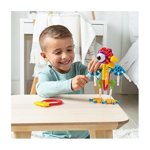  K'NEX Kid Farmin' Friends Building Set, 65 Pieces, Great Christmas, Holiday and Birthday Gift for Preschooler, Girl, Boy and Toddler, Stem Education Building Toy