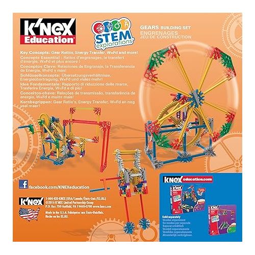 K'NEX Education STEM EXPLORATIONS: Gears Building Set
