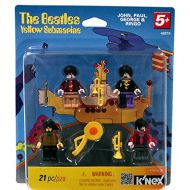 K'NEX Knex Beatles Yellow Submarine Minifigures (John, Paul, George and Ringo)