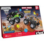 K'NEX KNEX Monster Jam Grave Digger versus Maximum Destruction Set