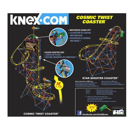  K'NEX KNEX Cosmic Twist Coaster