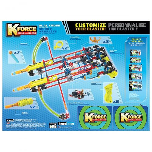  K'NEX K’NEX 2 Pack K-FORCE Dual Crossbow 368pc Building Sets Engineering Educational Toy