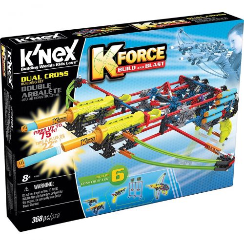 K'NEX K’NEX 2 Pack K-FORCE Dual Crossbow 368pc Building Sets Engineering Educational Toy