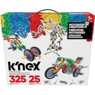 K'Nex 85049 Motorised Creations Building Set, 3D Educational Toys for Kids, 325 Piece Stem Learning Kit, Engineering for Kids, Colourful 25 Model Building Construction Toy for Children Aged 7 +