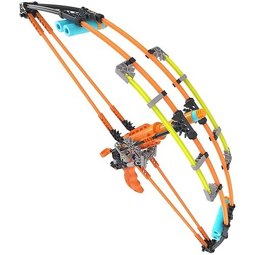  K'NEX K-Force Battle Bow Build and Blast Set , Blue, for 8-15 years