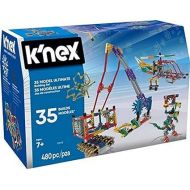 K’NEX ? 35 Model Building Set ? 480 Pieces ? For Ages 7+ Construction Education Toy (Amazon Exclusive)