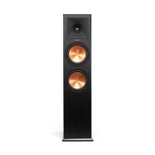  Klipsch RP-280FA Tower Speaker with Built-in Dolby Atmos Height Channel (Black Vinyl Pair)