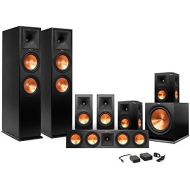 Klipsch 7.1 RP-280 Reference Premiere Surround Sound Speaker Package with R-115SW Subwoofer and a FREE Wireless Kit (Black)