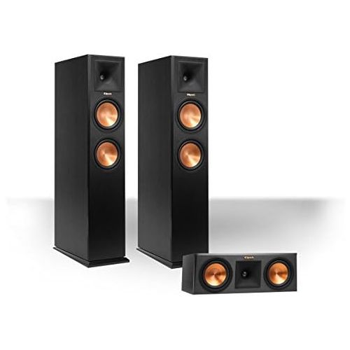 클립쉬 Klipsch RP-260F Reference Premiere Floorstanding Speaker Package with RP-250C Reference Premiere Center Channel Speaker (Ebony)