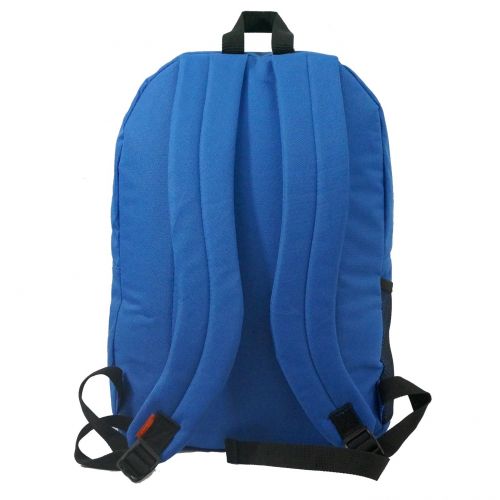  K-Cliffs Multi pockets Backpack School Bag Day Pack Book bag.18 Inches Royal