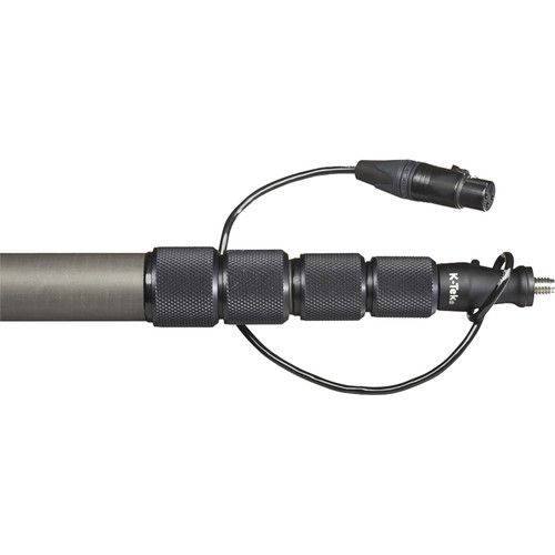  K-Tek KEG-150CC Avalon Series Graphite Boompole with Internal Coiled XLR Cable