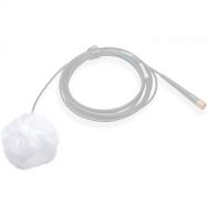 K-Tek Airo Fuzzy Windscreen for Lavalier Microphone (White, 3-Pack)