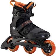 K2 Trio LT 100 Black Orange Mens Urban Inline Skates