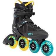 K2 Skate VO2 S 100 X BOA Unisex - Adult Inline Skates - Black - Blue - Yellow - 30G0142