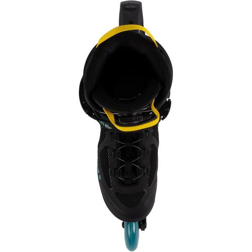  K2 Skate VO2 S 100 X BOA Unisex - Adult Inline Skates - Black - Blue - Yellow - 30G0142