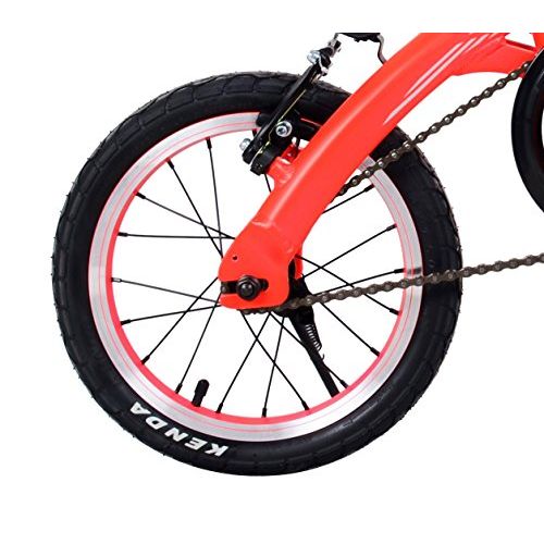  K7S Camp 14 Folding Bike Alloy Single Speed Q2