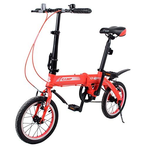  K7S Camp 14 Folding Bike Alloy Single Speed Q2