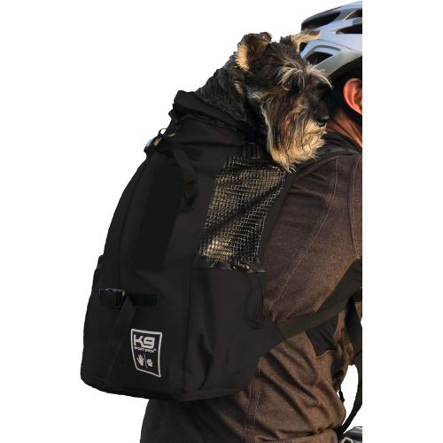  K9 Sport Sack AIR Plus | Dog Carrier Backpack for Small and Medium Pets | Front Facing Adjustable Pack with Storage Bag | Fully Ventilated | Veterinarian Approved