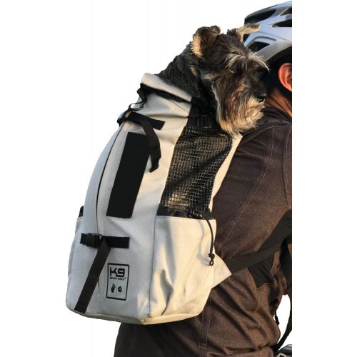  K9 Sport Sack AIR Plus | Dog Carrier Backpack for Small and Medium Pets | Front Facing Adjustable Pack with Storage Bag | Fully Ventilated | Veterinarian Approved