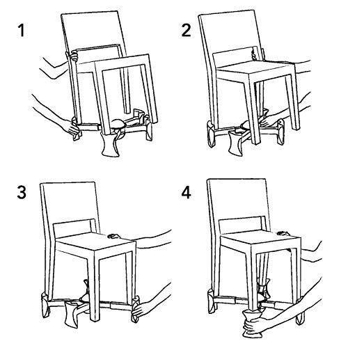  [아마존베스트]KABOOST Portable Chair Booster - Chocolate