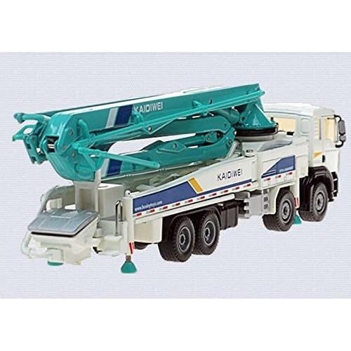  KAIDIWEI 1:55 Concrete Pump Truck Diecast Car Model Car