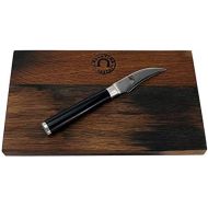 KAI/Palatina Werkstatt Kai Shun Classic Angebotsset | ultrascharfes Damast Schalmesser DM-0715 | + Schneidebrett aus Fassholz (Eiche), 25x15 cm | VK: 124,90 €