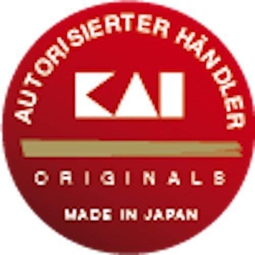  KAI/Palatina Werkstatt Kai Shun Tim Maelzer Geschenkset TMK-0706 Kochmesser 20 cm, ultrascharfes Japan Messer + massives Kai-Schneidebrett, 33x22 cm, (Eiche) +Poliertuch