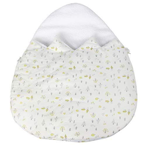  Baby Sleeping Bag, KAKIBLIN Baby Wrap Blanket Anti Kick Sleeping Sack for 0-6 Months, Stroller Wrap Swaddle, Egg Style