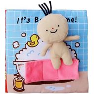 KAKIBLIN Baby Cloth Book, Non-Toxic Fabric Book for Baby, Soft Cloth Book First Year, 3D Design Crinkly Book for Baby, Perfect Shower Toys for Babies, Toddlers, Early Learning Educ