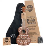 KALA Mandy Harvey Learn to Play Signature Series Tenor Ukulele Bundle