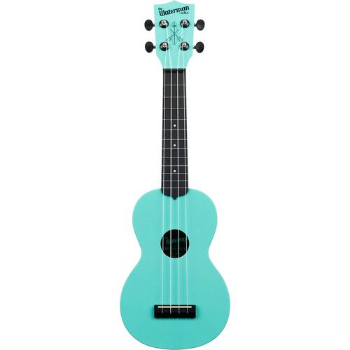  KALA Waterman Soprano Ukulele with Tote Bag (Aqua Mist Glow in the Dark)