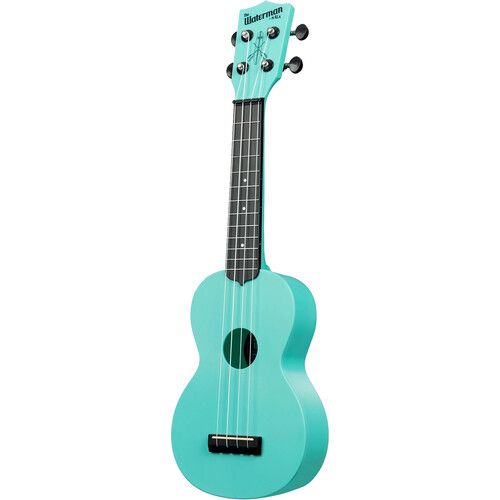  KALA Waterman Soprano Ukulele with Tote Bag (Aqua Mist Glow in the Dark)