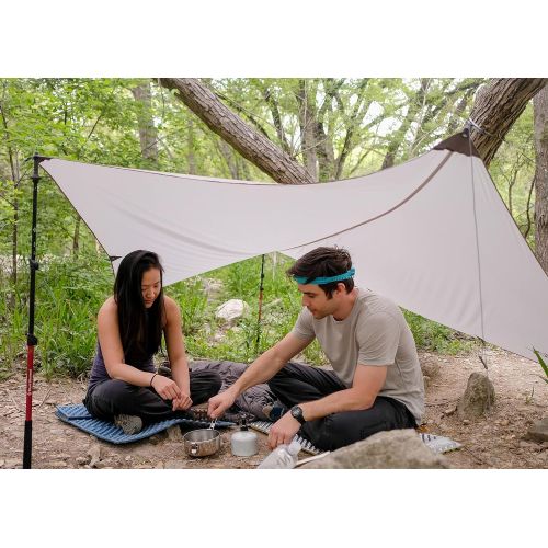  KAMMOK Kuhli Ultralight Ultralight Versatile Weather Shelter, Waterproof, Durable, Portable, Camping Tarp, Hammock Tarp, Rain Cover